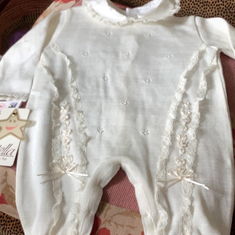 Brand new one  piece suit made in Italy by Stella cotton and silk